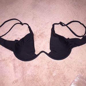 Black bikini top